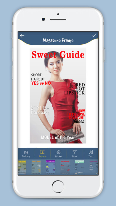 Emulate iPhone app Magazine Cover Frame Studio using MyAndroid Emulate iPhone app Magazine Cover Frame Studio using MyAndroid
