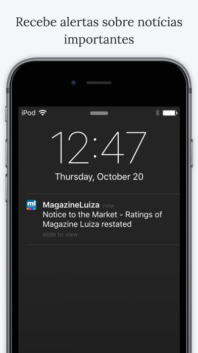 Emulate iPhone app MagazineLuiza RI using MyAndroid Emulate iPhone app MagazineLuiza RI using MyAndroid