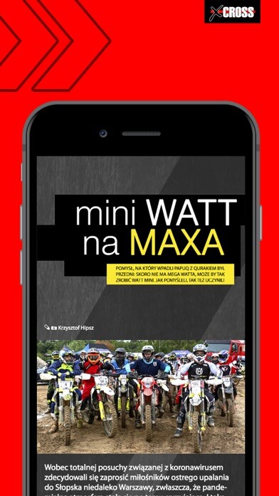 Emulate iPhone app Magazyn X-cross using MyAndroid