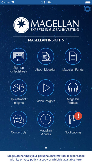 Emulate iPhone app Magellan Financial Group using MyAndroid Emulate iPhone app Magellan Financial Group using MyAndroid
