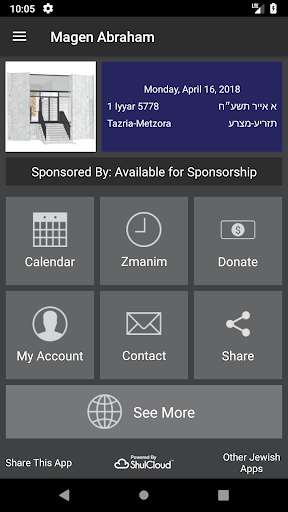 Run android online APK Magen Abraham of Brooklyn from MyAndroid or emulate Magen Abraham of Brooklyn using MyAndroid