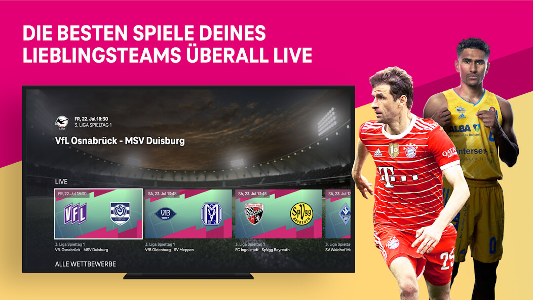 Run android online APK MagentaSport from MyAndroid or emulate MagentaSport using MyAndroid