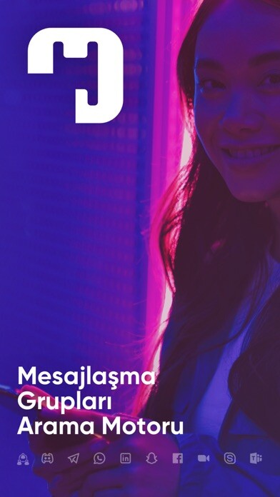 Emulate iPhone app Magfi: Group Search Engine using MyAndroid