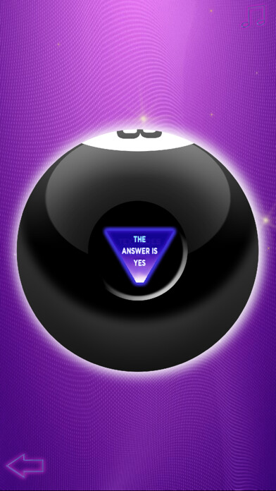 Emulate iPhone app Magic 8 Ball - Ask Anything using MyAndroid