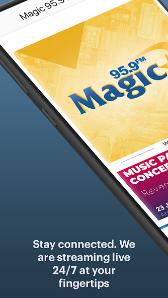 Emulate iPhone app Magic 95.9 Baltimore using MyAndroid Emulate iPhone app Magic 95.9 Baltimore using MyAndroid
