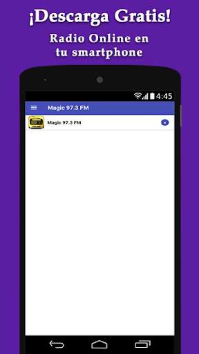 Run android online APK Magic 97.3 Puerto Rico - Radio Online from MyAndroid or emulate Magic 97.3 Puerto Rico - Radio Online using MyAndroid