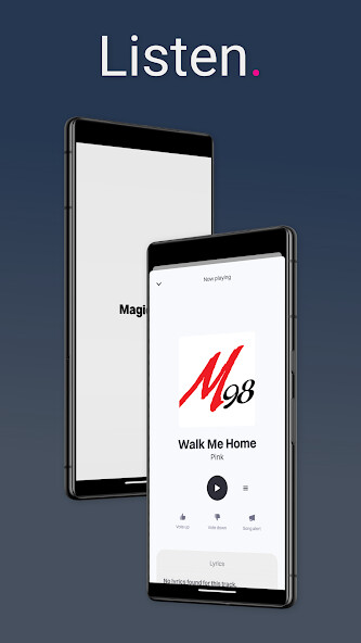 Emulate iPhone app Magic 98 using MyAndroid