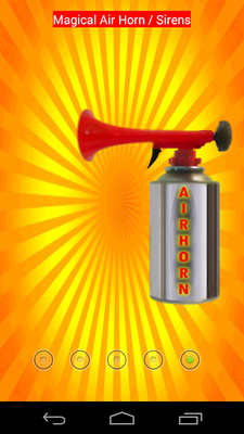 Emulate Android APK Magical Air Horn