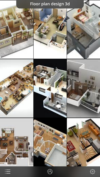 Emulate iPhone app Magical Floor Plan Ideas & Design Layout using MyAndroid