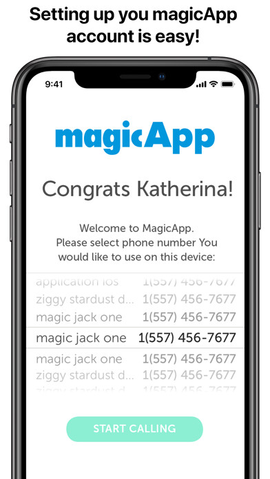 Emulate iPhone app magicApp Calling & Messaging using MyAndroid