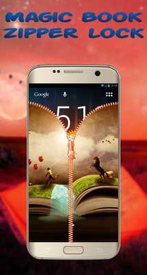 Emulate Android APK Magic Book Zipper Lock Screen Emulate Android APK Magic Book Zipper Lock Screen
