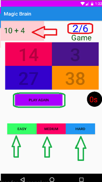 Run android online APK Magic Brain from MyAndroid or emulate Magic Brain using MyAndroid