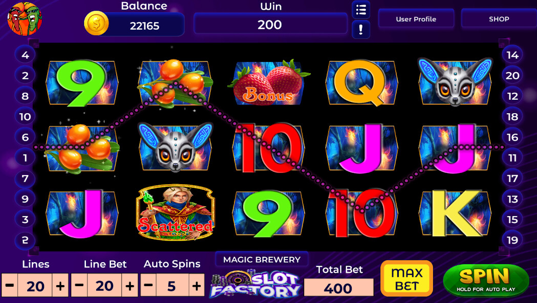 Run android online APK Magic Brewery - Slot Creator from MyAndroid or emulate Magic Brewery - Slot Creator using MyAndroid