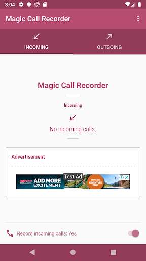 Emulate Android APK Magic Call Recorder
