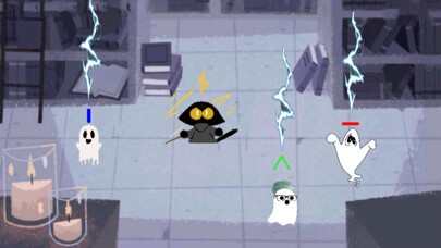 Emulate iPhone app Magic Cat - Halloween using MyAndroid