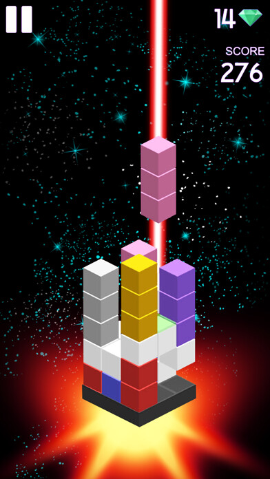 Emulate iPhone app Magic color cube - 3D Block classic games using MyAndroid