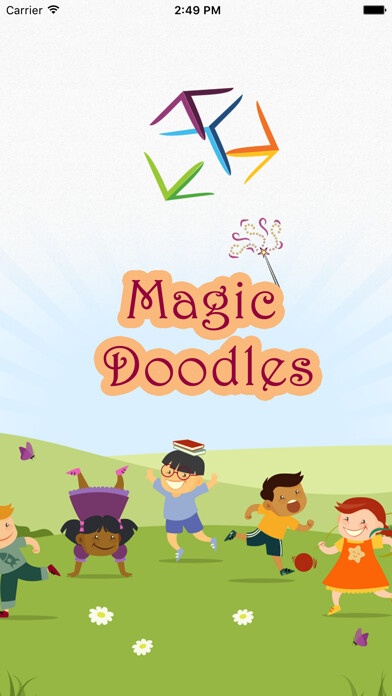 Emulate iPhone app Magic Doodles - KidsColor&Draw using MyAndroid
