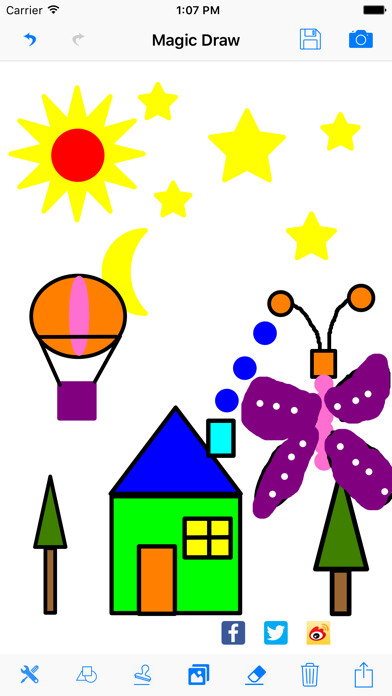 Emulate iPhone app MagicDraw Free: Paint Sketch Canvas Funny Selfie using MyAndroid Emulate iPhone app MagicDraw Free: Paint Sketch Canvas Funny Selfie using MyAndroid