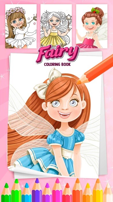 Emulate iPhone app Magic Fairy Coloring Book using MyAndroid Emulate iPhone app Magic Fairy Coloring Book using MyAndroid