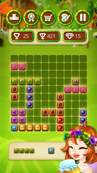 Emulate iPhone app Magic Forest : Block Puzzle using MyAndroid Emulate iPhone app Magic Forest : Block Puzzle using MyAndroid