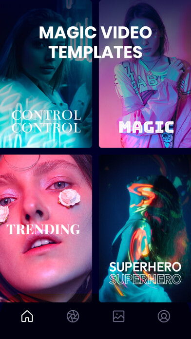 Emulate iPhone app Magic FX - Video Effect Master using MyAndroid