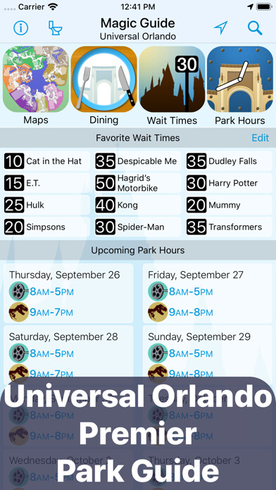 Emulate iPhone app Magic Guide: Universal Orlando using MyAndroid Emulate iPhone app Magic Guide: Universal Orlando using MyAndroid