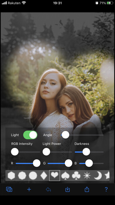 Emulate iPhone app Magic Lighting using MyAndroid