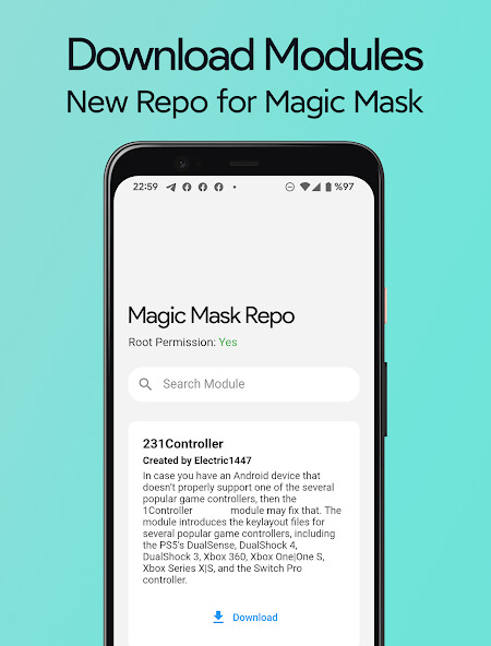 Run android online APK Magic Mask Repo from MyAndroid or emulate Magic Mask Repo using MyAndroid Run android online APK Magic Mask Repo from MyAndroid or emulate Magic Mask Repo using MyAndroid