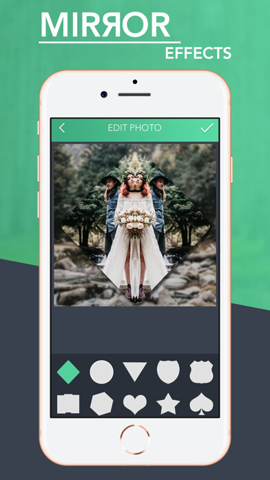 Emulate iPhone app Magic Mirror Photo Editor using MyAndroid Emulate iPhone app Magic Mirror Photo Editor using MyAndroid