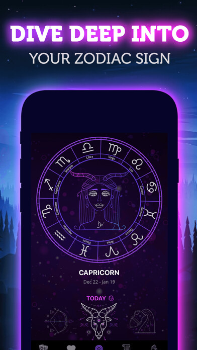 Emulate iPhone app Magic of Zodiac: Horoscope using MyAndroid Emulate iPhone app Magic of Zodiac: Horoscope using MyAndroid
