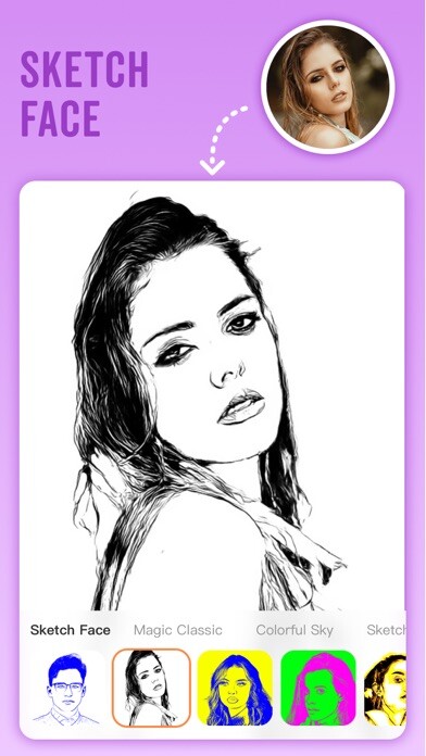 Emulate iPhone app MagicPhoto : Art Photo Editor using MyAndroid