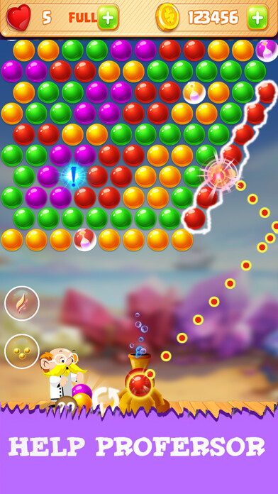 Emulate iPhone app Magic Pop Shooter using MyAndroid