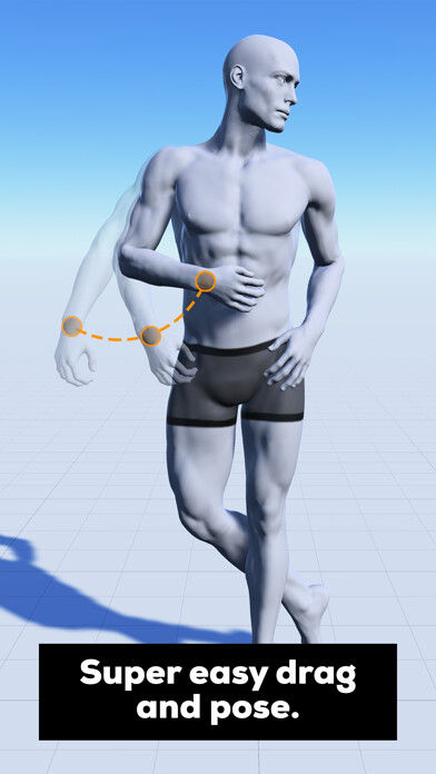 Emulate iPhone app Magic Poser - Art Pose Tool using MyAndroid Emulate iPhone app Magic Poser - Art Pose Tool using MyAndroid