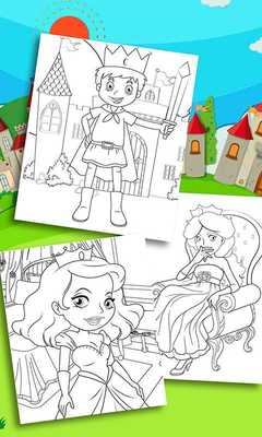 Emulate Android APK Magic Princess Coloring Pages