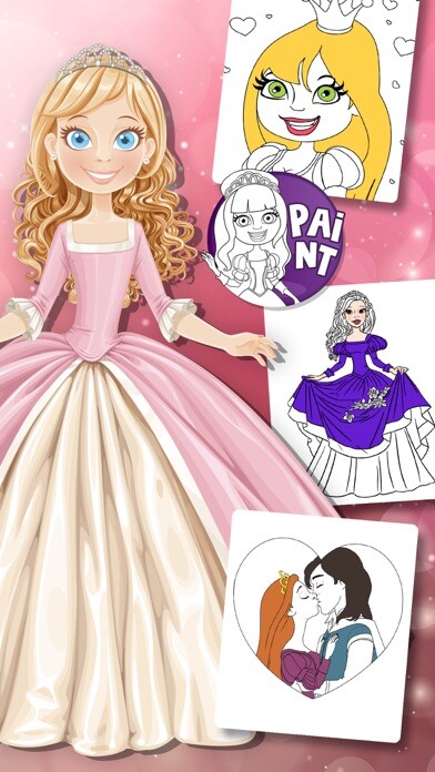 Emulate iPhone app Magic Princesses Coloring Book using MyAndroid Emulate iPhone app Magic Princesses Coloring Book using MyAndroid