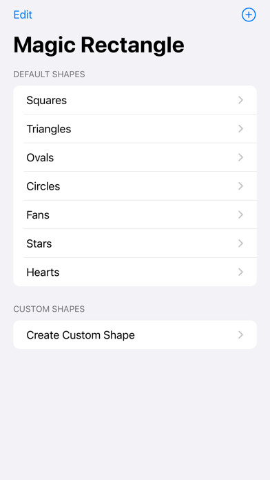 Emulate iPhone app Magic Rectangle using MyAndroid