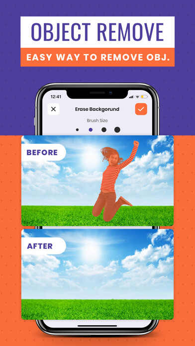 Emulate iPhone app Magic Retouch – Photo Pro using MyAndroid