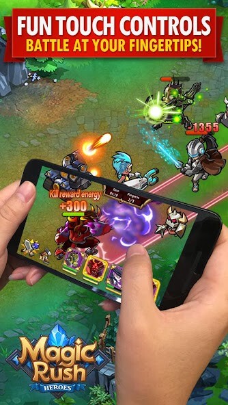 Run android online APK Magic Rush: Heroes from MyAndroid or emulate Magic Rush: Heroes using MyAndroid