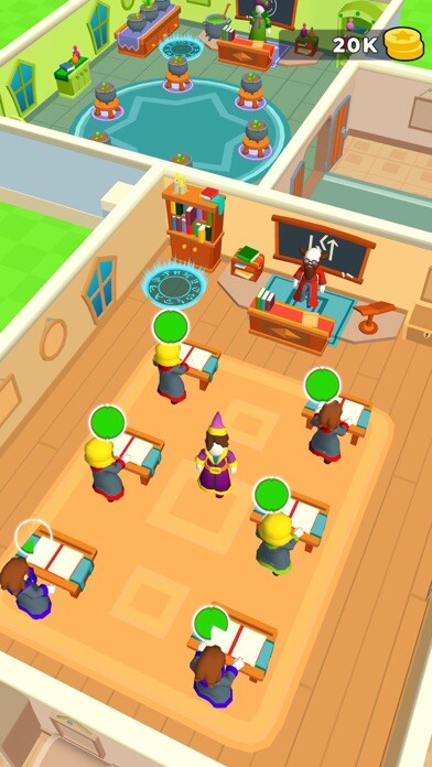 Emulate iPhone app Magic School - Wizard Academy using MyAndroid
