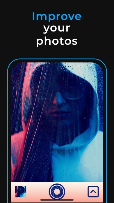 Emulate iPhone app Magic Selfie Editor using MyAndroid