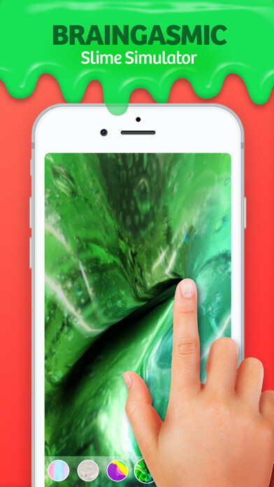 Emulate iPhone app Magic Slime ASMR using MyAndroid