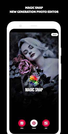 Run android online APK Magic Snap - Latest Generation Photos Editor from MyAndroid or emulate Magic Snap - Latest Generation Photos Editor using MyAndroid