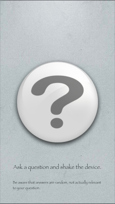 Emulate iPhone app Magic Sphere using MyAndroid Emulate iPhone app Magic Sphere using MyAndroid