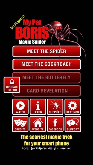 Emulate iPhone app Magic Spider - My Pet Boris using MyAndroid Emulate iPhone app Magic Spider - My Pet Boris using MyAndroid