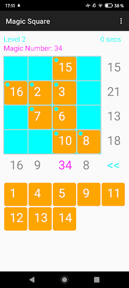 Run android online APK Magic Square - Math Game from MyAndroid or emulate Magic Square - Math Game using MyAndroid