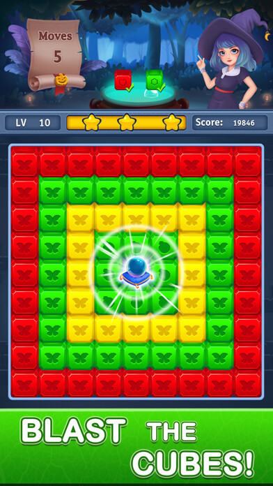 Emulate iPhone app Magic Tap Blast using MyAndroid