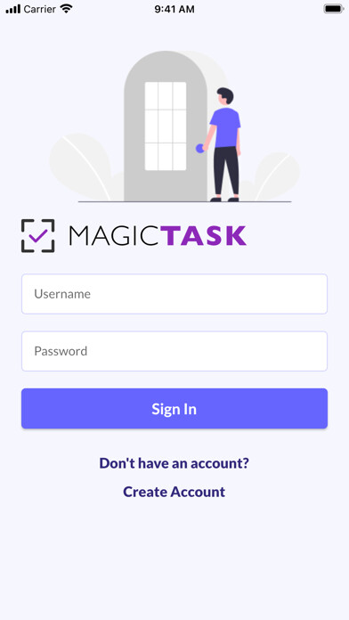 Emulate iPhone app MagicTask using MyAndroid