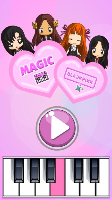 Emulate iPhone app Magic Tiles for Blackpink using MyAndroid