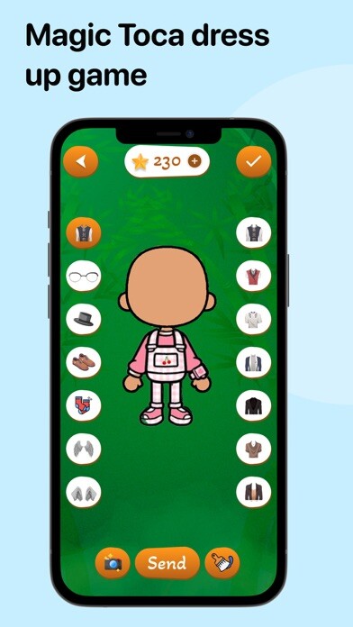 Emulate iPhone app Magic Toca : Dress up game using MyAndroid Emulate iPhone app Magic Toca : Dress up game using MyAndroid