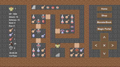 Emulate iPhone app MagicTower-Roguelike RPG Game using MyAndroid